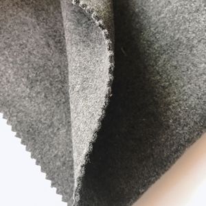Tissu de laine double face 710g 25% laine <span class=keywords><strong>gris</strong></span> couleur fil teint pour les manteaux d'hiver Costumes Vestes Vêtements - Product Image 6