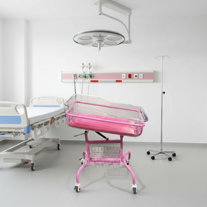 Lettino Ospedaliero per Neonati HOCHEY MEDICAL in Materiale ABS, Facilmente Spostabile, con Ruote - Product Image 2