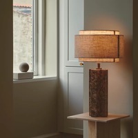 Lustre moderne en marbre blanc de luxe léger, style chinois et européen pour escalier, salon et salle à manger