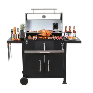 The Most Popular Export Quality Assembled Outdoor Stainless Steel BBQ Grill garden supplies barbecue grill outdoor