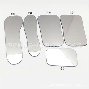 Espejo reflector intraoral de vidrio OEM de 7.5cm y 6.5cm, endoscopio oral de alta definición para instrumentos dentales - Product Image 2