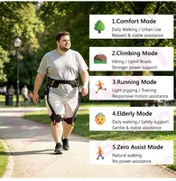 Exosquelette portable pour la randonnée, l'escalade et le trekking, assistant de marche intelligent avec reconnaissance de la marche par IA, combinaison d'assistance motorisée