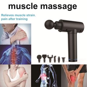 LED Touch Screen palmare martello massaggiatore tessuto profondo pistola massaggio per la cura del corpo di mira i muscoli testa posteriore pistola massaggio fasciale - Product Image 6
