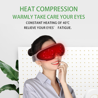Beliebtes Heizung Luftdruck Vibration Visible Eye Massager mit Bluetooth-Verbindung und Sprach übertragung