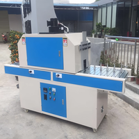 Machine de polymérisation UV ronde et plate à prix d'usine pour la sérigraphie sur plastique, verre, bouteilles et gobelets