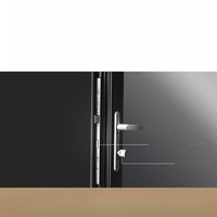 Portes coulissantes pour maisons, portes intérieures pliantes, portail avant en verre, pergola, porte coulissante sans rail, entrée, portail
