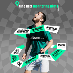 Tracker GPS per Atleti, Tecnologia Indossabile per Monitoraggio Prestazioni Calcistiche con Controllo APP per Giocatori - Product Image 3