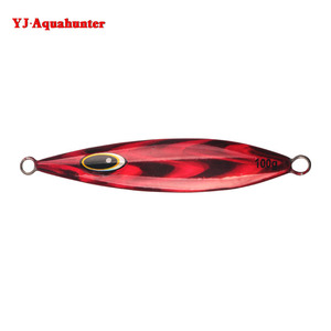 Señuelo de pesca de aguas profundas de 100 g, señuelo de jigging con peso de plomo para macarela y macarela española, cebo de fondo luminoso con láser de movimiento lento - Product Image 5