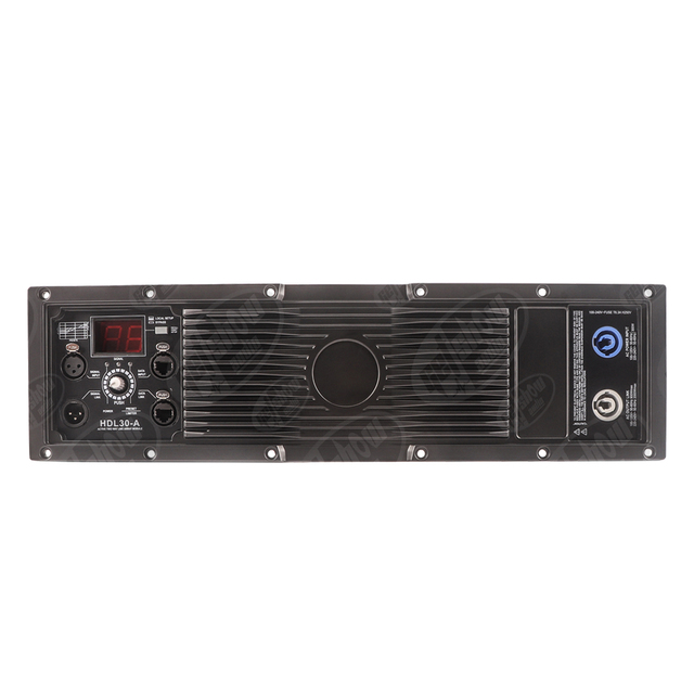 Getshow HDL30A Aluminium Amplifier Module 2 CH Professional Speaker Plate 1 Input 2 Output Class D Board DSP Two-Way Audio >800W