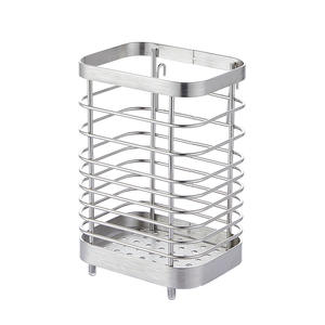 Soporte para Palillos de Acero Inoxidable, 6-7.9 Pulgadas de Altura, Organizador de Cocina Multifuncional, Escurridor de Platos para Encimera, Accesorio de Almacenamiento de 4-7.9 Pulgadas - Product Image 1