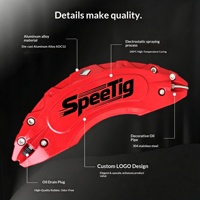 Cubierta de Caliper de Freno Qin Han PLUS OLIVER BYD, Cubierta de Caliper de Aleación de Aluminio Especial para Automóviles, Kit de Caliper de Freno BYD Modificado