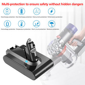 Batería de Repuesto de Iones de Litio <span class=keywords><strong>para</strong></span> Aspiradora Recargable <span class=keywords><strong>V7</strong></span> V8 V10 V6, Compatible con Baterías <span class=keywords><strong>Dyson</strong></span> SV03 SV04 SV05 SV06 SV07 SV09 - Product Image 3