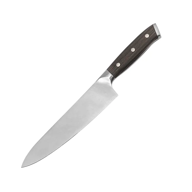 ליהוק ידית סט יד מטבח מזויף של מארז Couteau שף סכין בעולם