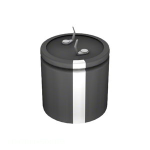 Condensateur original 47 uF traversant, en aluminium, 47UF 20% 450V SNAP TH LP470M450C1P3 - Product Image 1