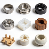Composants de précision, usinage multi-étapes avec kit de traitement combiné tournage-fraisage, pièces métalliques, usinage CNC non standard