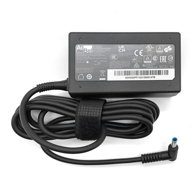 Wholesale Laptop Adapter Acbel for HP ADH032 65W DC Connector Dimension 4.5 * 3.0 * 12 mm With Smart Pin, Blue Tip 19.5V/3.33A