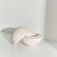 موقد كبير للعلاج بالروائح العطرية من العلامة التجارية Stonekocc D20x19.5CM ، مبخرة 25 حفرة احتراق رخامي عطري