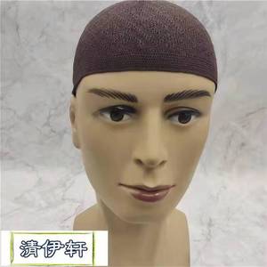 New wholesale ethnic Islamic Kufi <b>hat</b>, Egyptian Turkish Arab embroidered men's prayer cap - Product Image 3