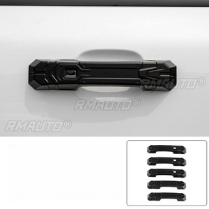 For BJ40 2024 Styling Kits Car Handle Anti Scratch Car <b>Door</b> Handle Bowl Cover <b>Trim</b> Molding Cover Handle Sticker Body Kit - Product Image 3
