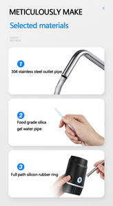 Hot Selling <strong>Cheap</strong> Price Plastic Automatic <strong>Drinking</strong> Water Bottles Pump Personal Portable Usb Charging Water Dispenser - Product Image 5