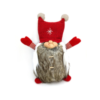 Vente en gros de poupée en peluche de haute qualité renne orignal fait à la main décoration de Noël Noël