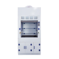 Hotte à fumées en acier à conduit résistant aux produits chimiques pour laboratoire scolaire personnalisée pour Biobase avec armoire et ventilateur d'évacuation