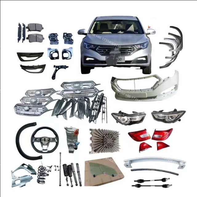 Auto Spare Parts Body Spare Parts Chinese Car Parts Bumper Headlamp Car Condenser for Faw Bestune
