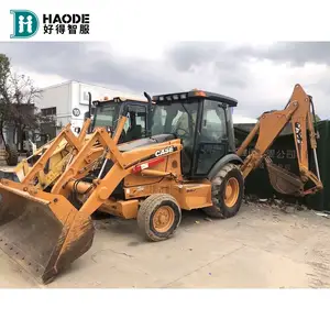 Haode Gebruikte 4X4 Case Backhoe Loader Verkoop 580M 580l Case Graaflaadmachine 580 Super L Retroexcavadora Case 580