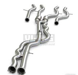 Tube d'échappement intermédiaire pour <span class=keywords><strong>BMW</strong></span> <span class=keywords><strong>M3</strong></span> M4 F80 F82 F83 S55 3.0T 2015-2019 – Tube central haute performance pour tuning automobile - Product Image 5