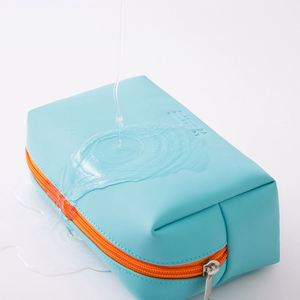 Sac de voyage cosmétique en PU imperméable, trousse de toilette en cuir pour maquillage – Grande vente - Product Image 6