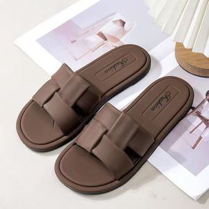 <span class=keywords><strong>Ciabatte</strong></span> infradito da donna stile coreano con punta quadrata e cinturini intrecciati, leggere e antiscivolo, perfette per la spiaggia estiva - Product Image 3