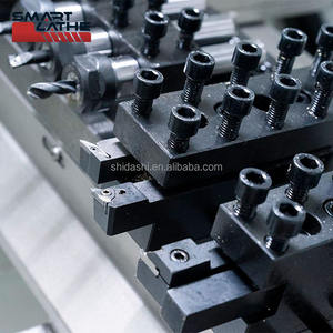 Mesin bubut Cnc ranjang miring dengan 20mm, mesin bubut Cnc untuk pusat pembalik logam Mini Cnc - Product Image 5