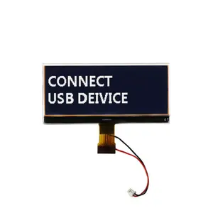 Factory supply UC1698U ST75256 controller STN FSTN SPI lcd display module with FPC 192x64 cob cog character graphic display