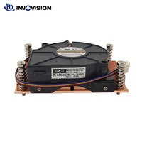 Nouveau dissipateur thermique Cooper pour processeur AMD AM4 AM5 1U Refroidisseur CPU TDP95W pour serveur 1U Hauteur 27mm 1UA27