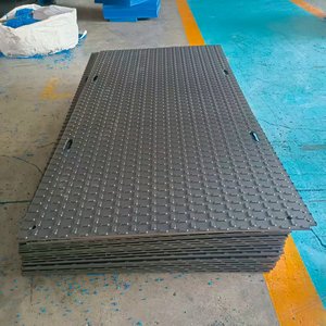 Tappetini in gomma per protezione del suolo composito per tappetini di accesso in Hdpe per attrezzature pesanti - Product Image 6