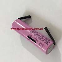 Batterie QB INR18650-30Q 3000mAh 15A rechargeable, anode NCM, certifiée KC/CE, 500 cycles, garantie 6 mois, 11.1V, 48g, pour drones et scooters