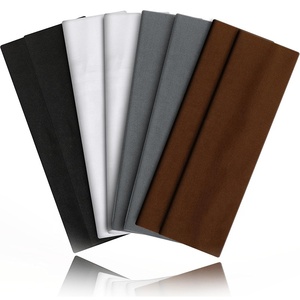 European and American Style <strong>Women</strong> <strong>Wide</strong> Sports <strong>Headband</strong> Stretchy Solid Color <strong>Headband</strong> <strong>for</strong> Hot Yoga &amp; Fitness - Product Image 2