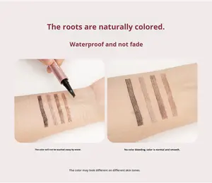 Lápiz <span class=keywords><strong>de</strong></span> Cejas Mineral 3D a Prueba <span class=keywords><strong>de</strong></span> Agua <span class=keywords><strong>de</strong></span> Marca Privada ODM/OEM con Cuatro Puntas Finas, Fórmula <span class=keywords><strong>de</strong></span> Larga Duración, 6 Colores, Logotipo Personalizado - Product Image 6