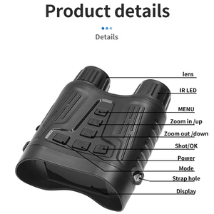 2025 New antishake 8x máy ảnh hình ảnh <span class=keywords><strong>video</strong></span> 1080P HD hồng ngoại ống nhòm kính phạm vi săn bắn kỹ thuật số tầm nhìn ban đêm thiết bị - Product Image 2