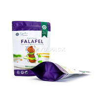 Échantillon gratuit Emballage de qualité alimentaire Biscuit Snack Sac en plastique refermable Impression personnalisée Doy Pack Pochette debout