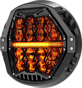 Faro LED de 5.75 Pulgadas, Faro Delantero H4 de 5 <span class=keywords><strong>3</strong></span>/4'' para Harley Night Rod Iron 883 Dyna Sportster 1200 Indian Scout <span class=keywords><strong>Triumph</strong></span> - Product Image 6