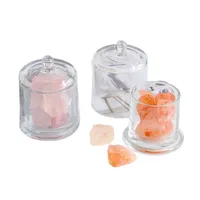 Nouvelle arrivée 7oz 10oz Premium Design bocaux en verre vides avec couvercle cloche capacité de 200ml pour la fabrication de bougies emballage diffuseur