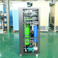 Système de purification d'eau compact 500L/H, usine de filtration par osmose inverse, filtre à sable et à charbon, machine de traitement de l'eau potable