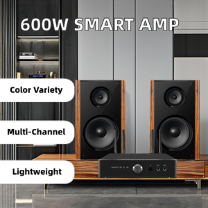 เครื่องรับสัญญาณเสียงสเตอริโอดิจิทัล HiFi คลาส D พร้อมซับวูฟเฟอร์การสื่อสาร USB ลำโพงคาราโอเกะในบ้าน