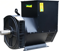 Alternador de Cobre sin Escobillas Technic Power de 10 kVA, 3 Fases, 50/60 Hz, 400 V/440 V, PF=0.8, con Rodamiento Único STF y Panel de Control