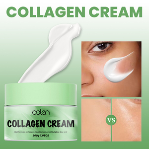 Luxfume 200g La crème au collagène infusée à la vitamine E de marque privée améliore la fermeté et l'élasticité améliore la texture du teint pour une texture lisse - Product Image 2