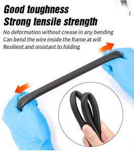 LEBYCLE Pièces de vélo : Tubes en mousse anti-tintement et anti-bruit pour cadre de VTT et vélo de route, amortisseur interne de câblage - Product Image 4