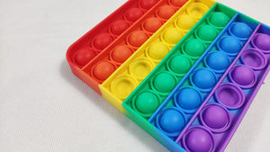 도매 새로운 창조적 인 아이 거품 터지는 피젯 장난감 다채로운 불안 스트레스 해소 감각 피젯 장난감 - Product Image 4