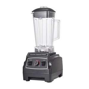 Mixeur multifonctionnel 6 lames en plastique 2L insonorisé à 5 vitesses pour smoothies, usage commercial, hôtelier et domestique - Product Image 1