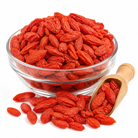 Goji Berry Kering Kelas A Utuh Merah Manis untuk Teh Herbal, Kue, dan Makanan Sehat